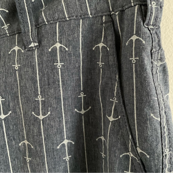 TRUNKS multi-functional men’s shorts anchor print size 34 (I1) - Picture 3 of 6